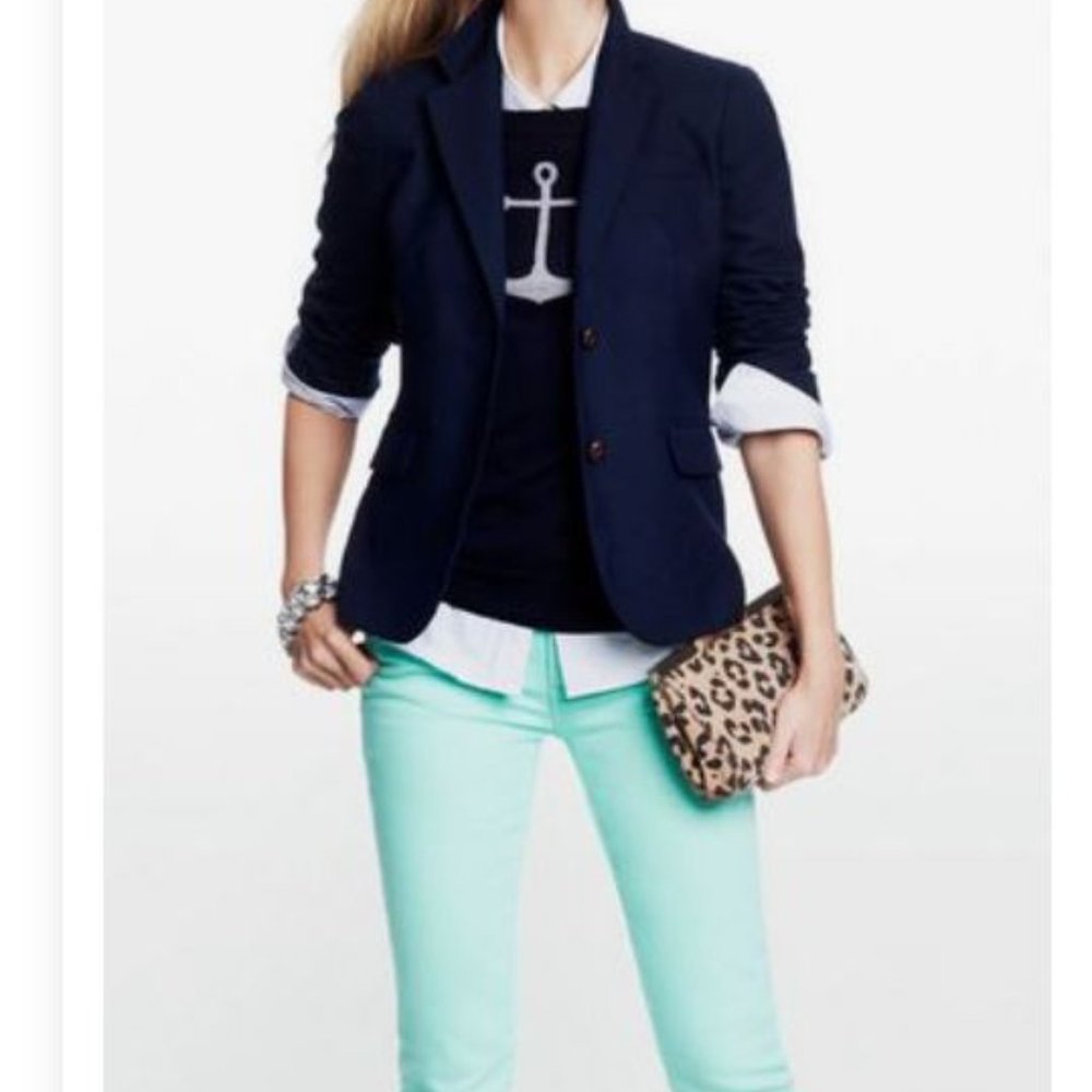 J Crew 3/4 Sleeve Merino Wool Sweater